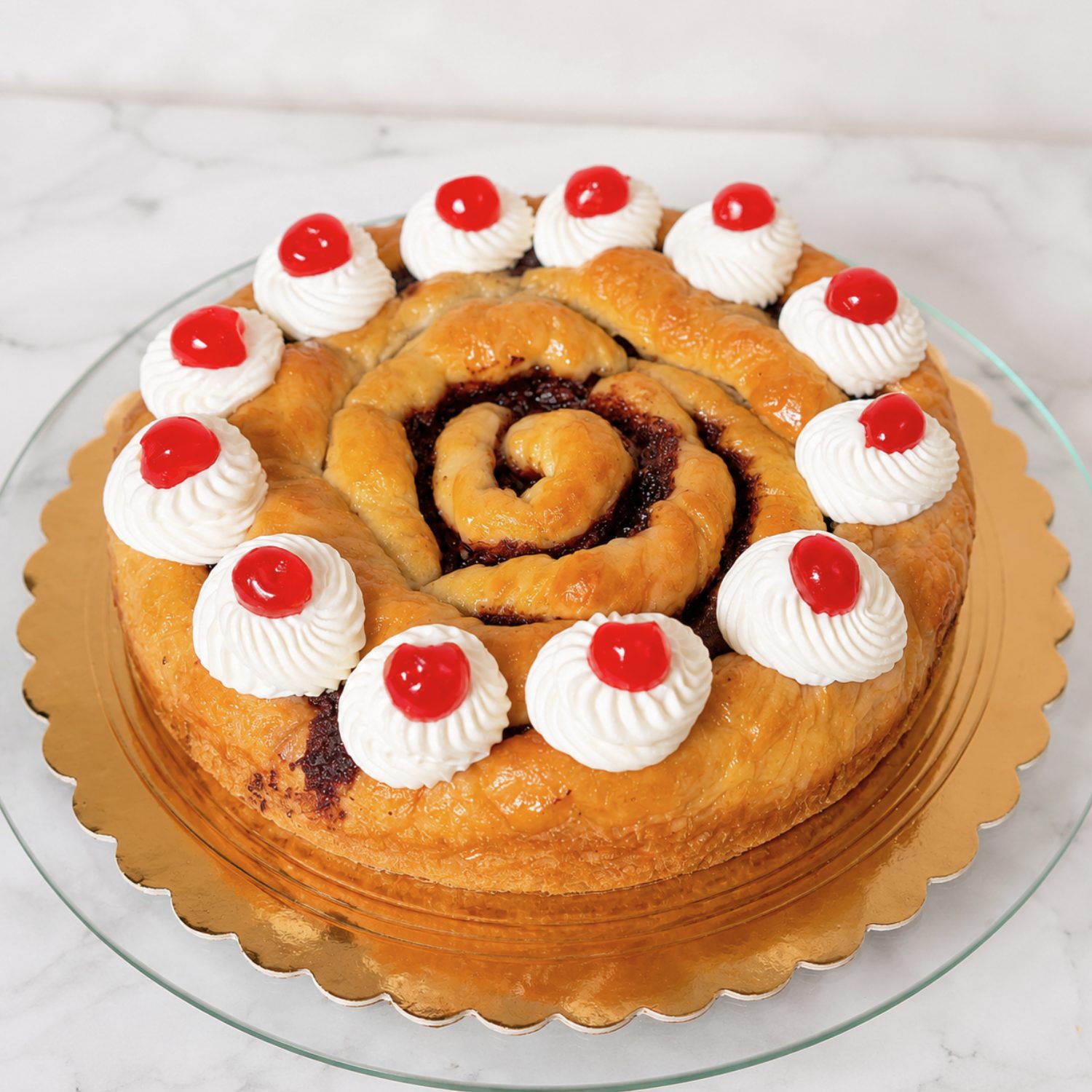 Cinnamon Roll Cake